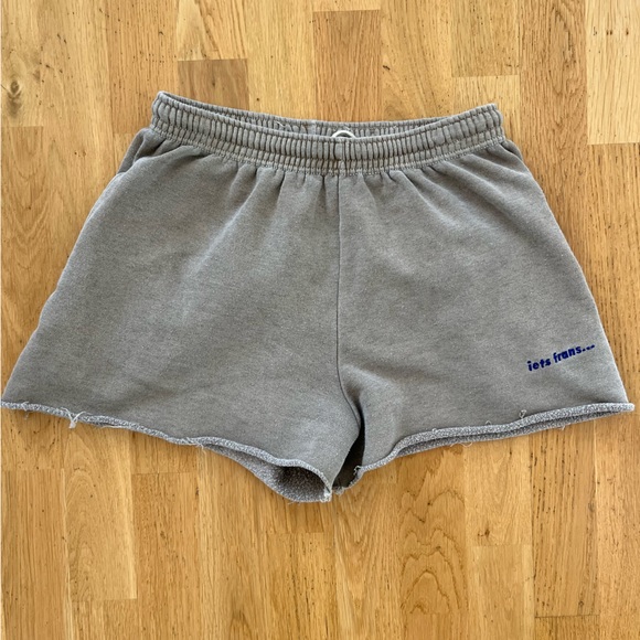 Iets frans clearance grey shorts